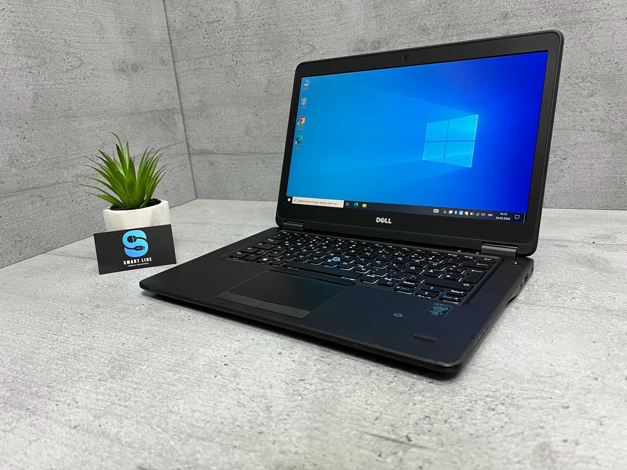 i7-5600U/14"/FullHD/ssd/ips Стильний ноутбук Dell Делл E7450