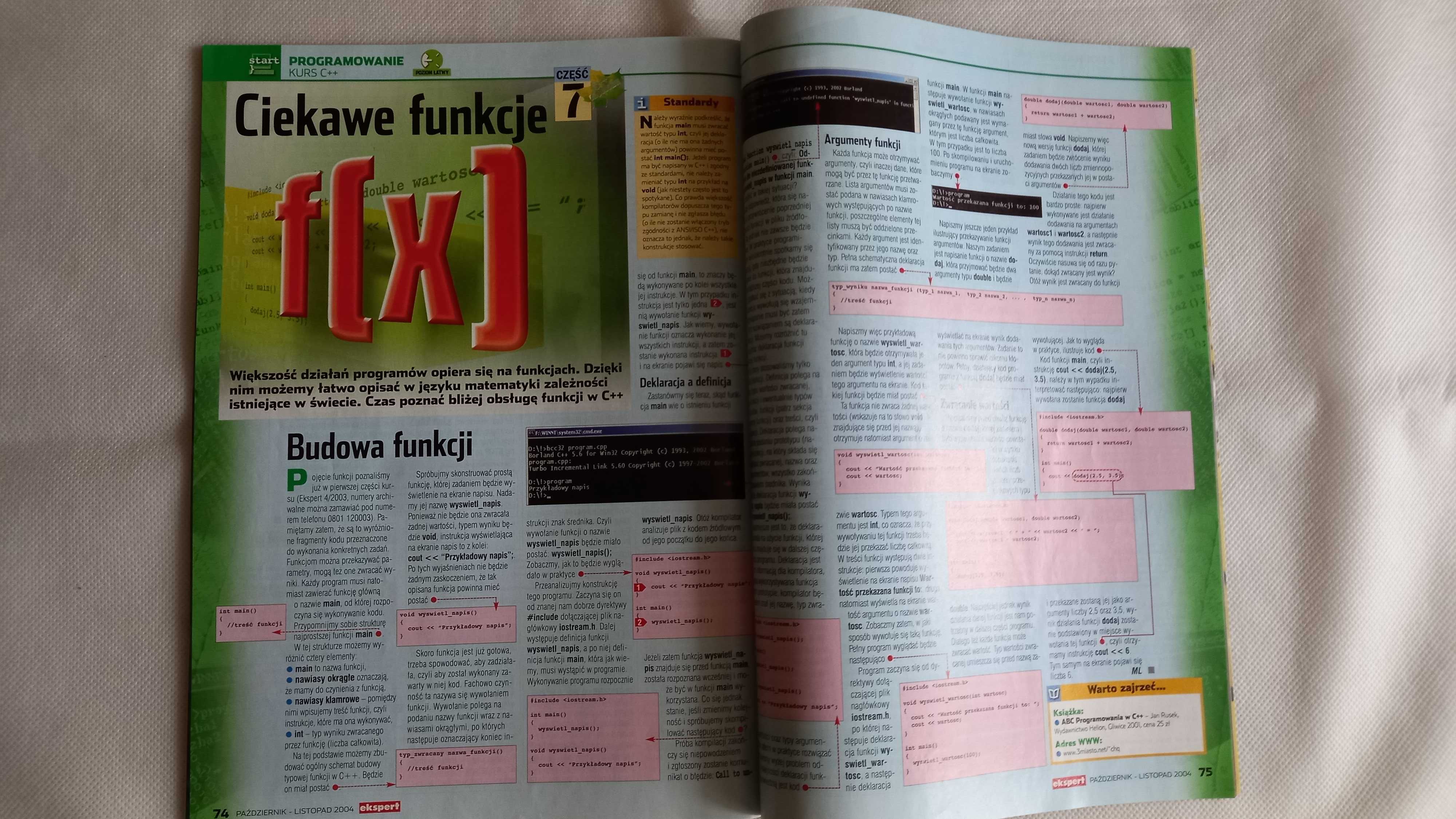 Komputer Świat/Ekspert/Testy/Porady/Dla programistów!