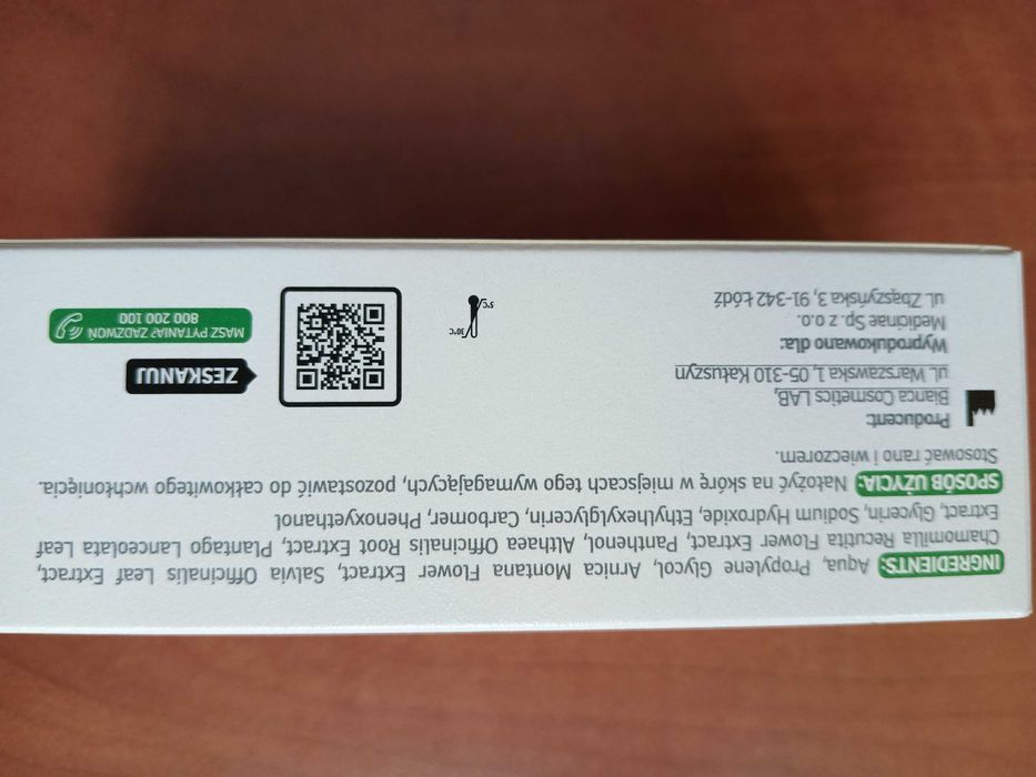 Żel z arniki - naczyńka obrzęki 50ml