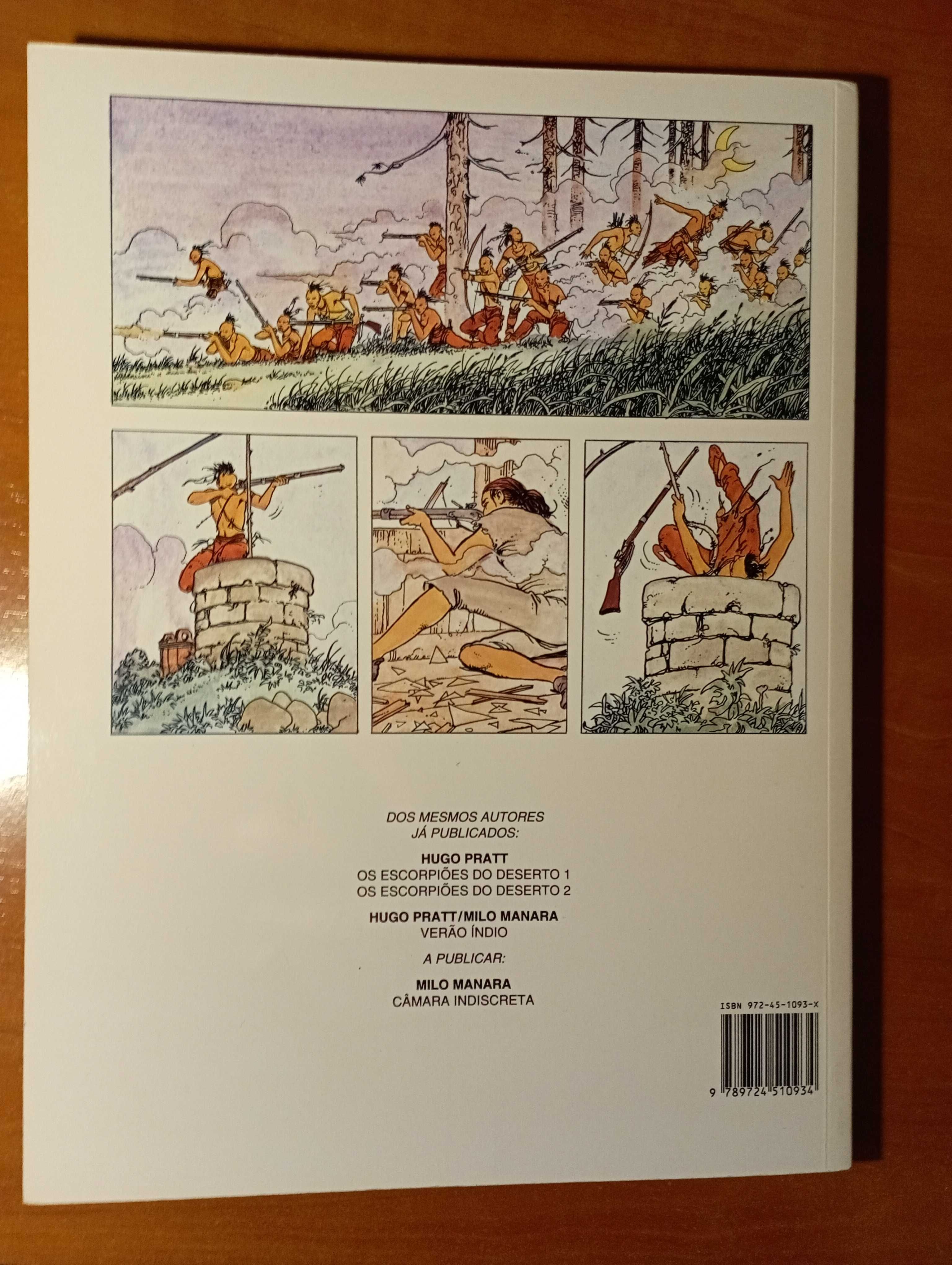 Verão Índio - Hugo Pratt e Milo Manara - VENDIDO