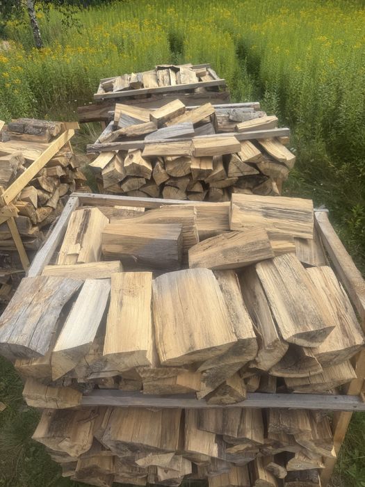 Buk opał drewno kominkowe transport