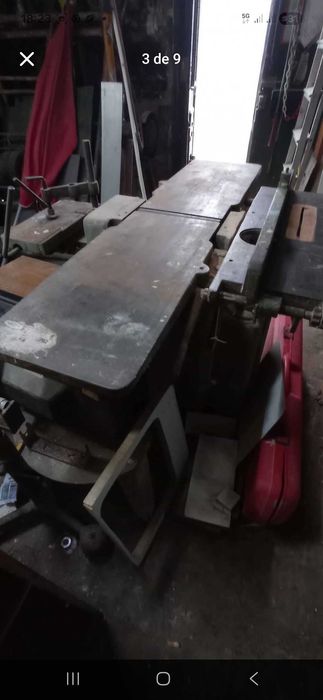 Máquina multifunções para madeira, para desocupar