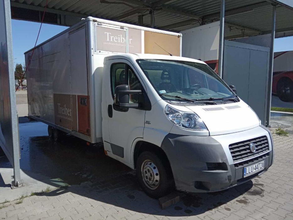 Kontener autolaweta FGS warsztat mobilny gastronomia Baldinger Algema