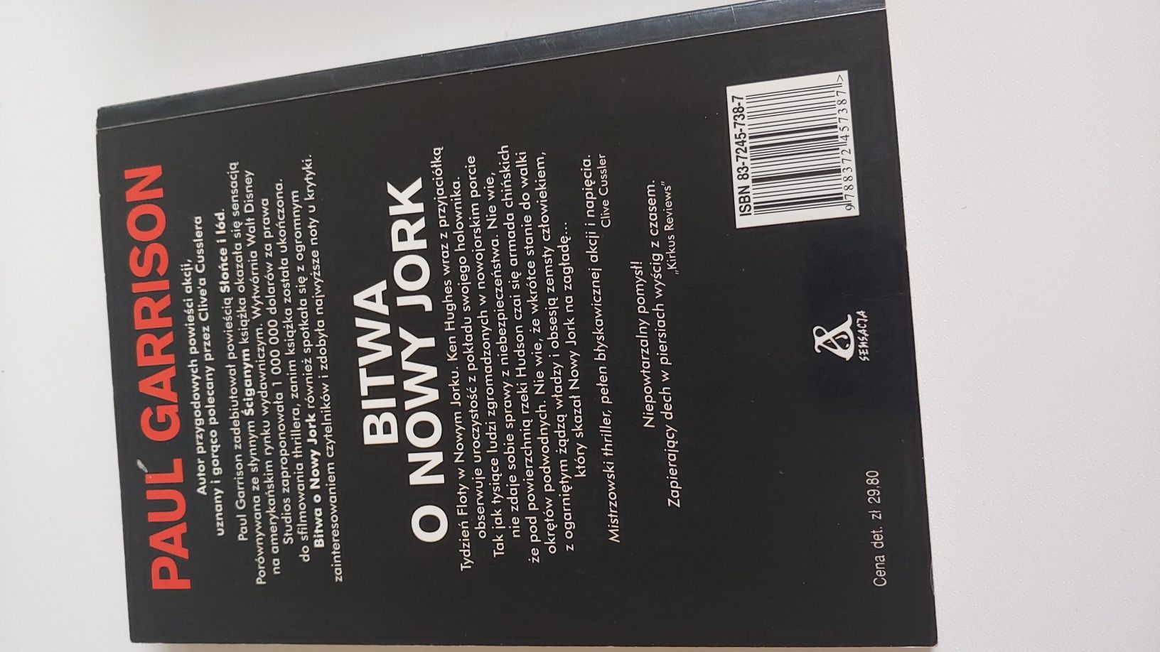 "Bitwa o Nowy Jork" Paul Garrison