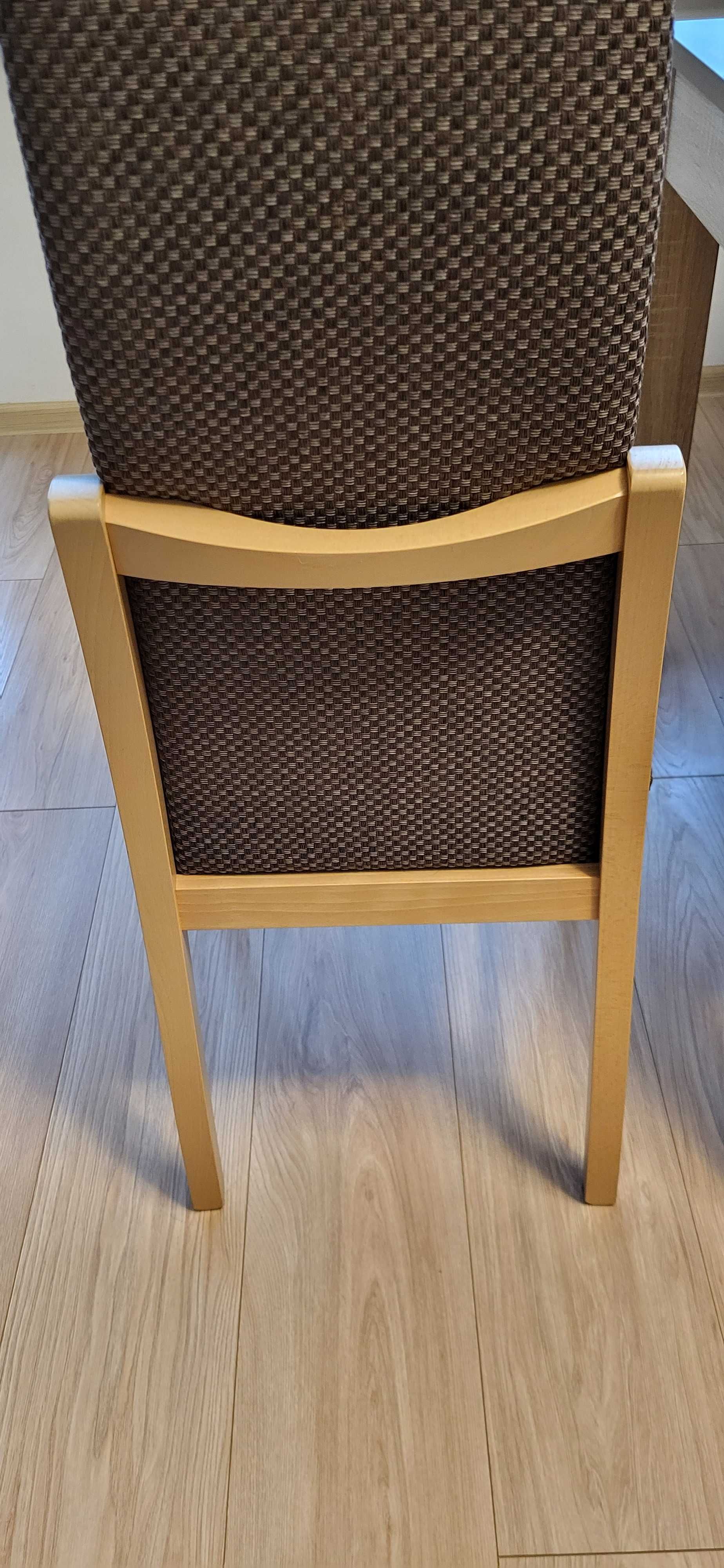 Krzesla drewniane - komplet 6 sztuk