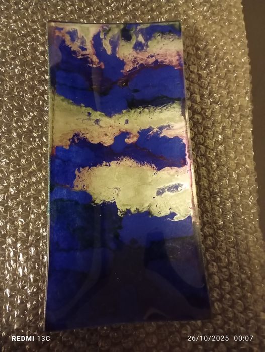 Travessa retangular decorativa