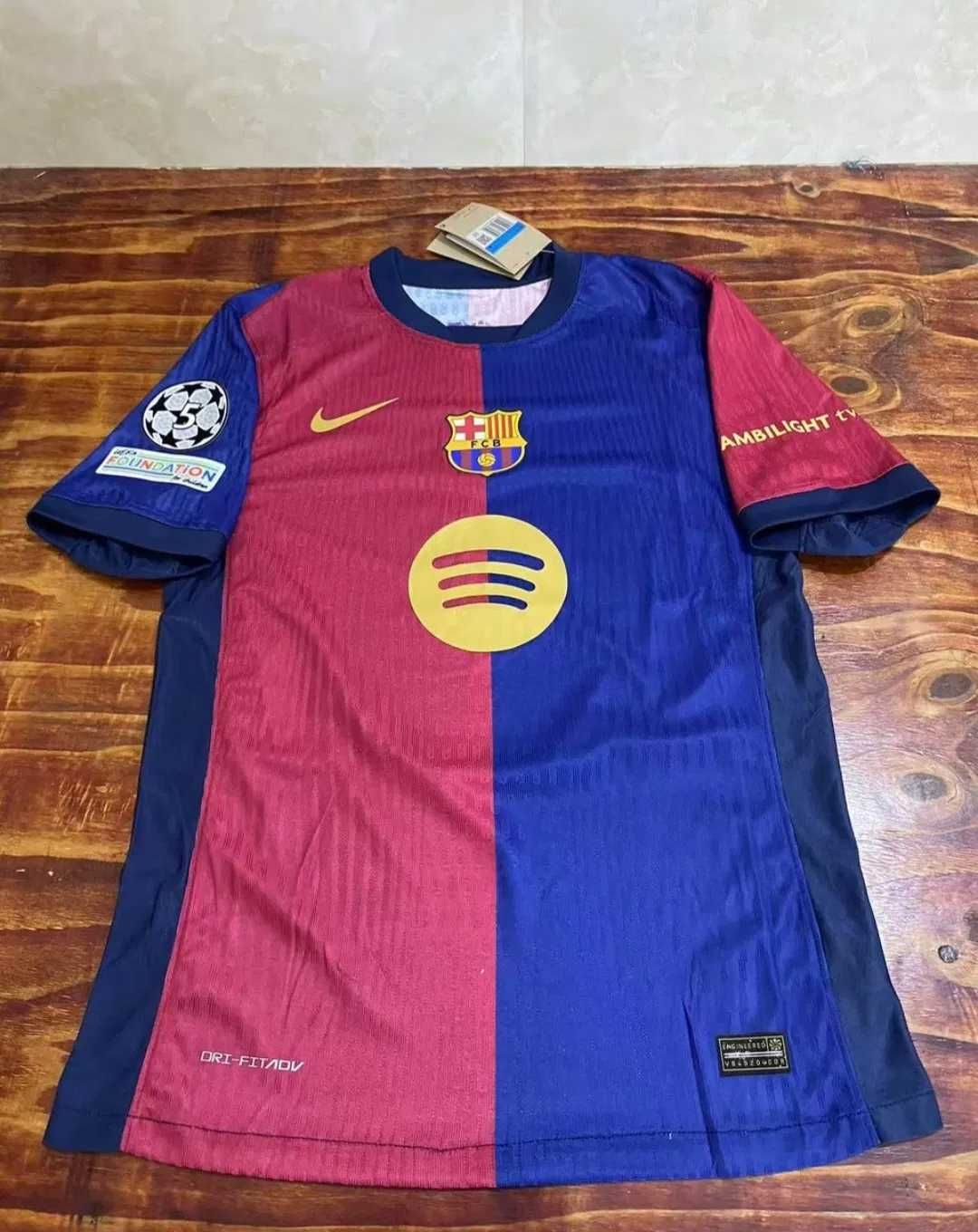 Oddychający/Wchłaniaćpot/Koszulka Barcelona'Lewandowskiego_r.XL