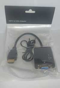 HDMI - VGA перехідник для підключення до моніторів приставок, тюнерів