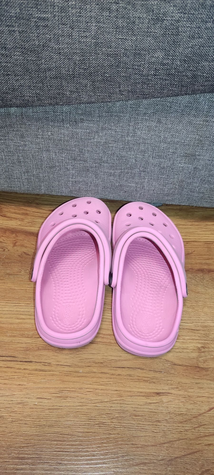 Crocs Buty sandały ogrodowe chodaki różowe C8 (24-25)