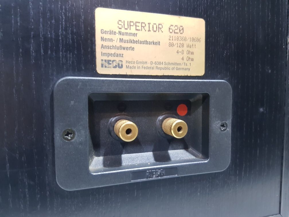 Акустика HECO SUPERIOR 620, потужність 80/120 Вт, б/у з Німеччини