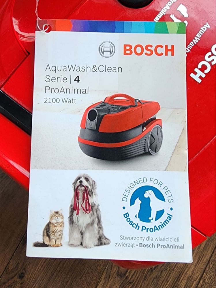 Bosch AquaWash & Clean BWD421PET (wet&dry) – прально‑пилосос