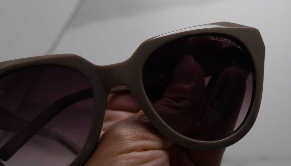 Karl Lagerfeld fajne okulary dla dziewczynki