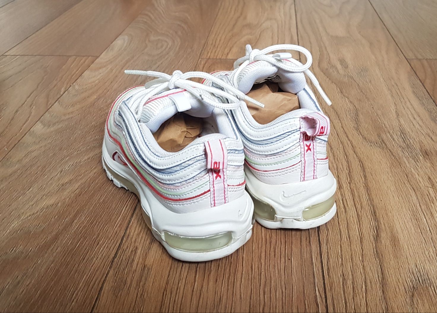 Buty Nike Air Max 97 White Reinbow rozmiar  36,5 okazja Sneakers