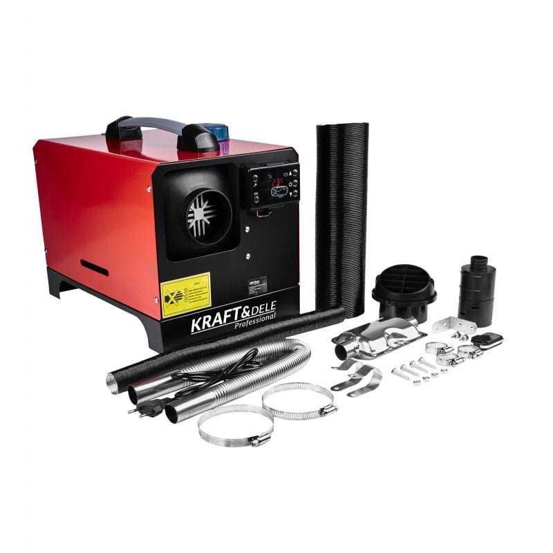KRAFT&DELE Nagrzewnica Spalinowa Dmuchawa Olejowa 8kw 12/230v KD11780