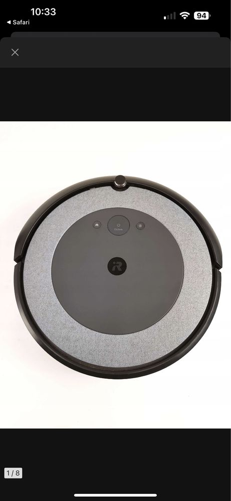 Robot sprzatajacy odkurzacz IROBOT ROOMBA I3 0,4L AEROFORCE odkurzacz