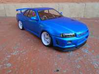MST  1:10 Model RC Zdalnie Sterowany DRIFT Nissan Skyline R34