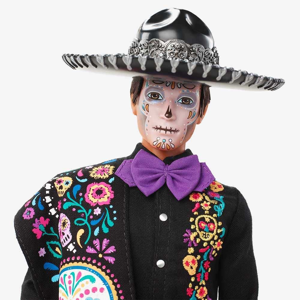 Барби День мёртвых Кен в сомбреро 2021 Día De Muertos Barbie