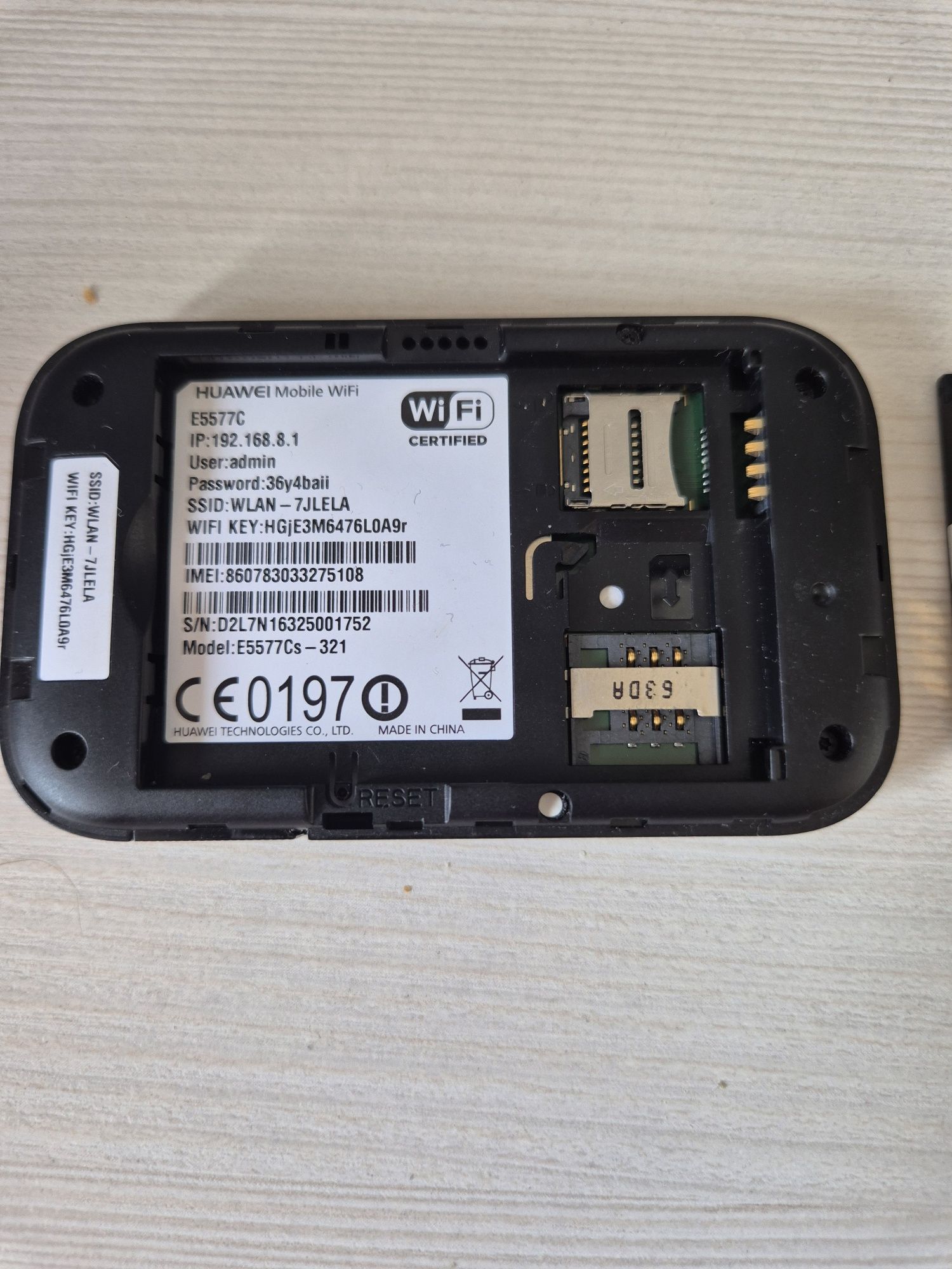 Router Huawei E5577C 4G/LTE