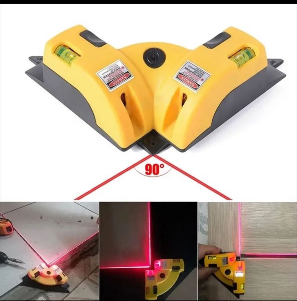 Laser de esquadro de linha vermelha