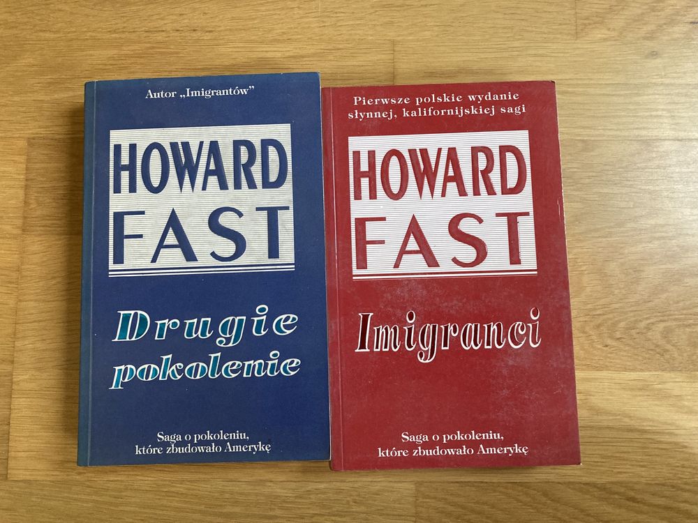 Howard Fast drugie pokolenie imigranci