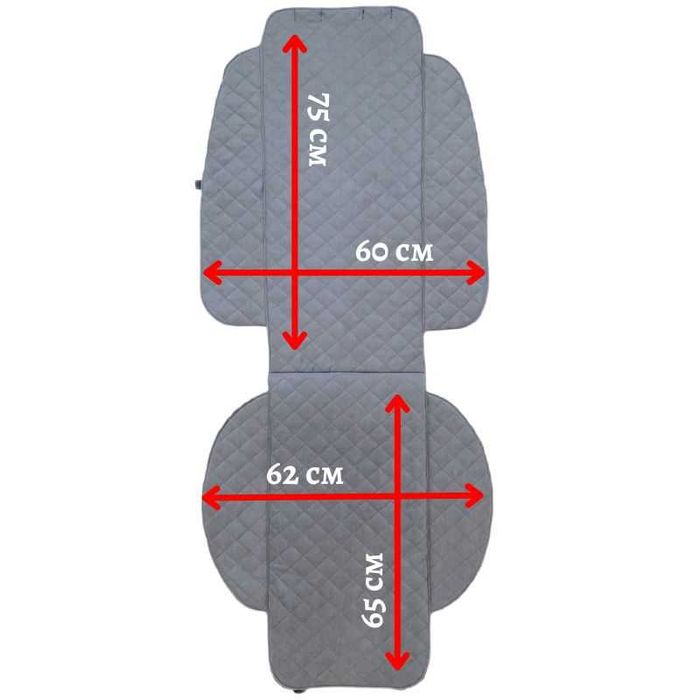 Універсальні чохли на сидіння. Накидки автомобильные из алькантары