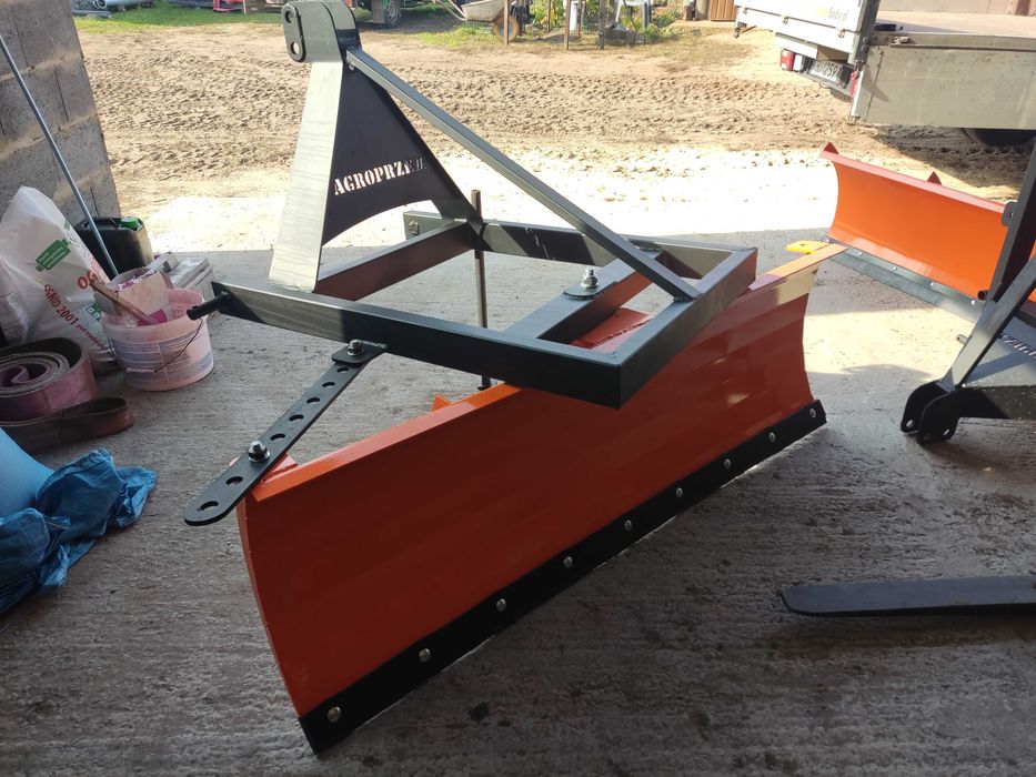 Solidny pług do śniegu obrotowy lemiesz przedni tylni tuz