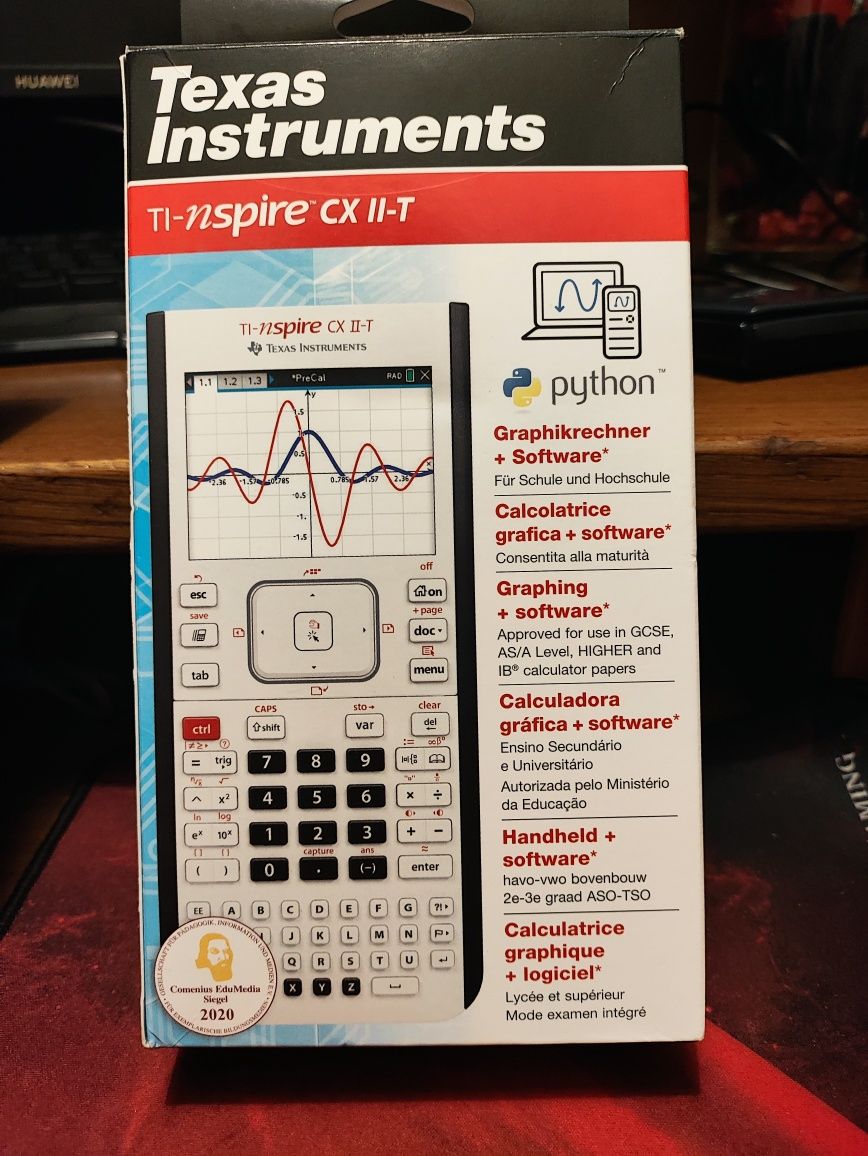 Calculadora Gráfica Texas Instruments TI-nspire CX II-T