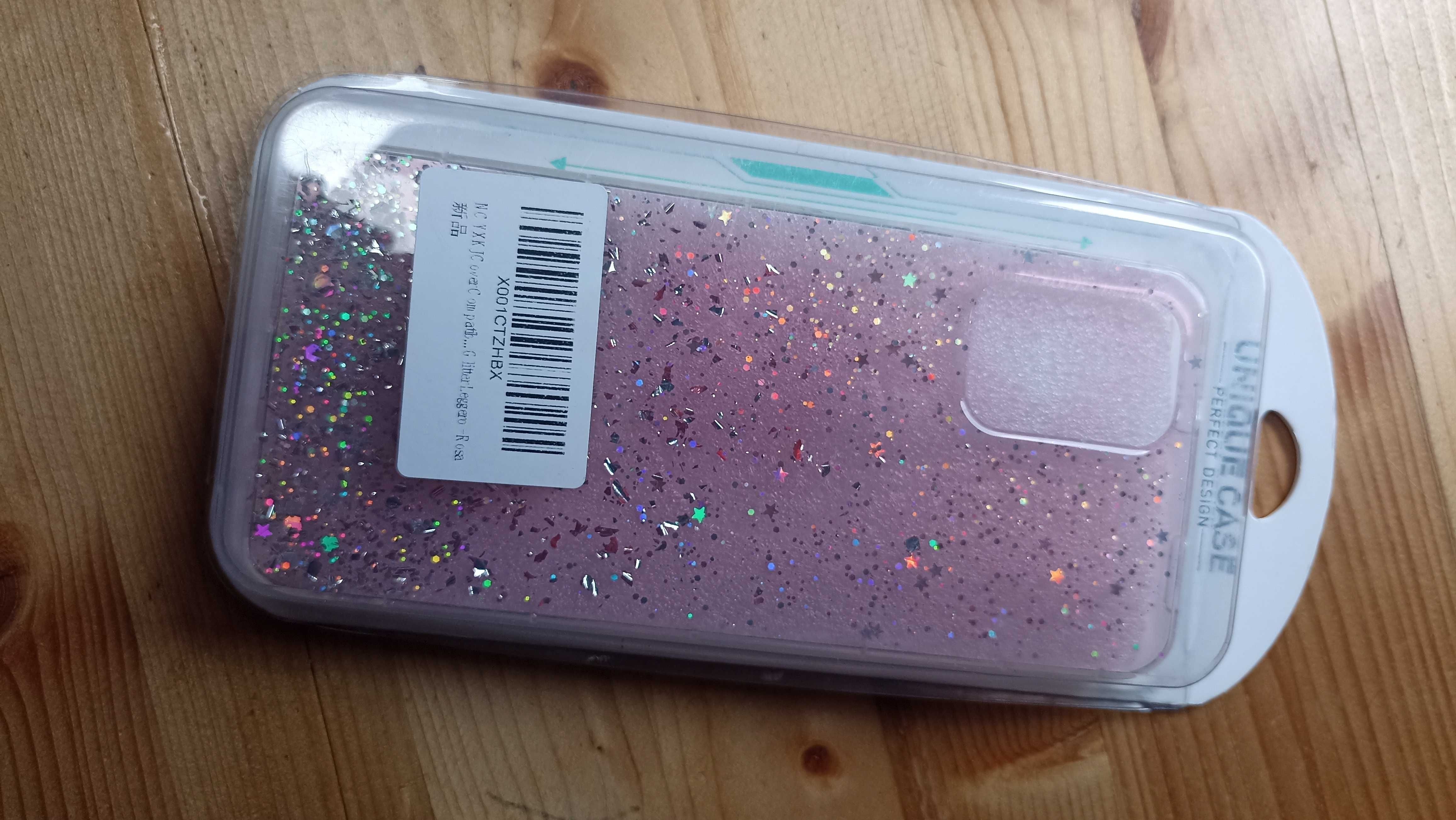 Silikonowe etui z brokatem Redmi Note 10 S