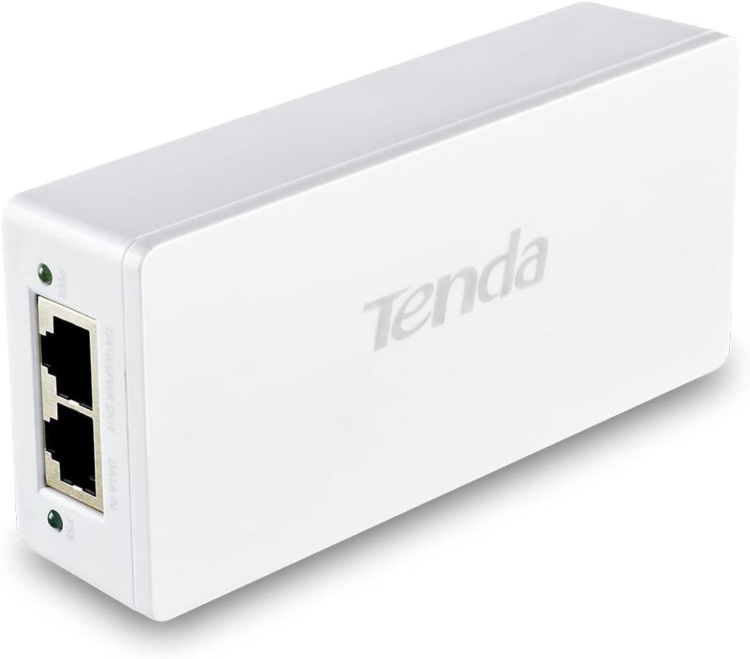 Injector PoE Tenda PoE30G-AT biały
