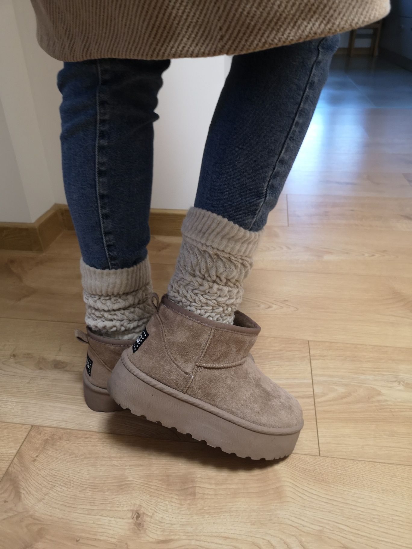 Śniegowce UGG 39 mróz ciepłe platforma