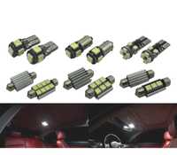 KIT COMPLETO 15 LAMPADAS LED INTERIOR PARA BMW SERIE 3 E90 325I 328I 330I 335I M3 06-12