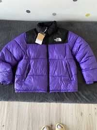 Kurtka The North Face fioletowa rozmiar L