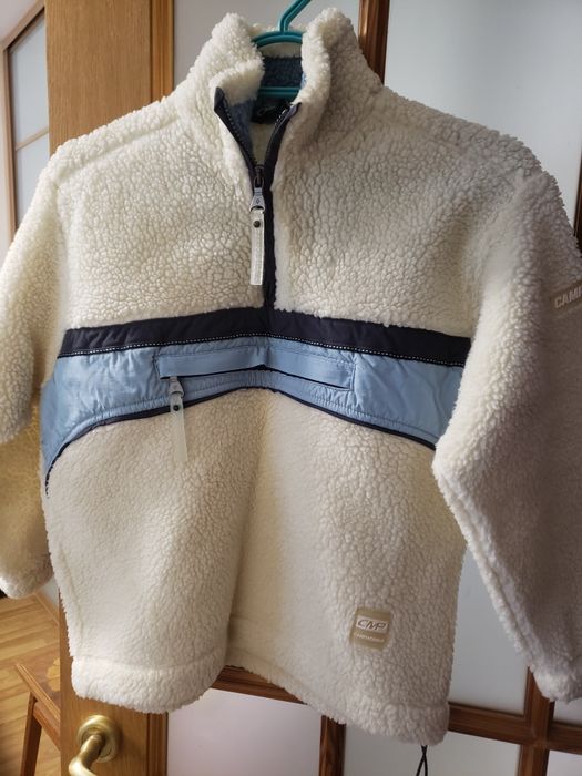 Теплая флисовая детская куртка