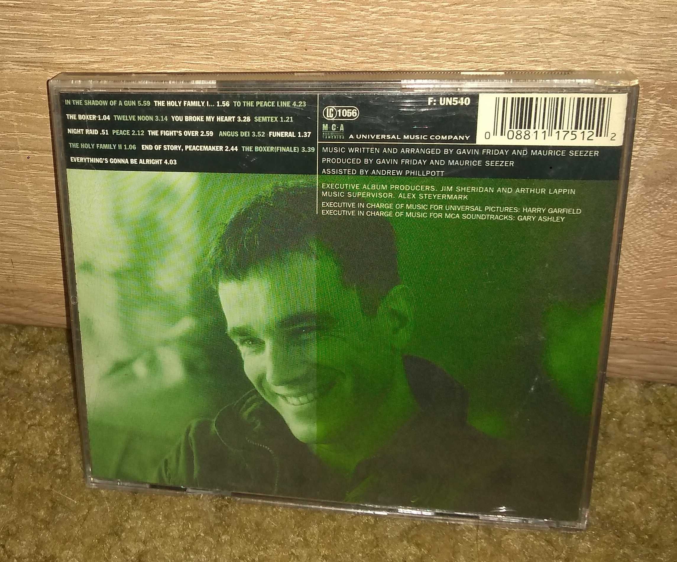 The Boxer / Music  From The Motion Picture/ Gavin Friday /CD / DB /
