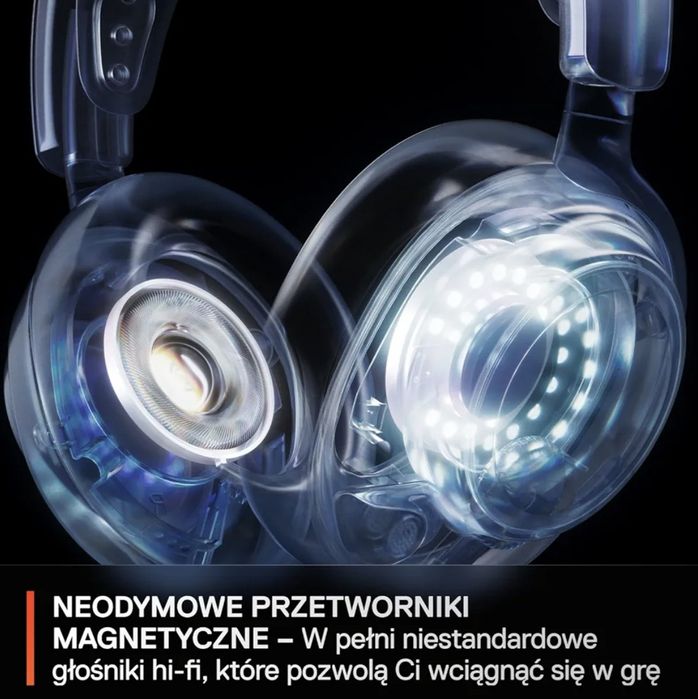 NA LEWARA Słuchawki SteelSeries Arctis Nova 7X Wireless NOWE
