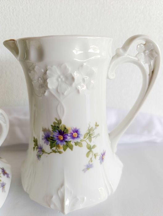 Conjunto de Açucareiro e Leiteira