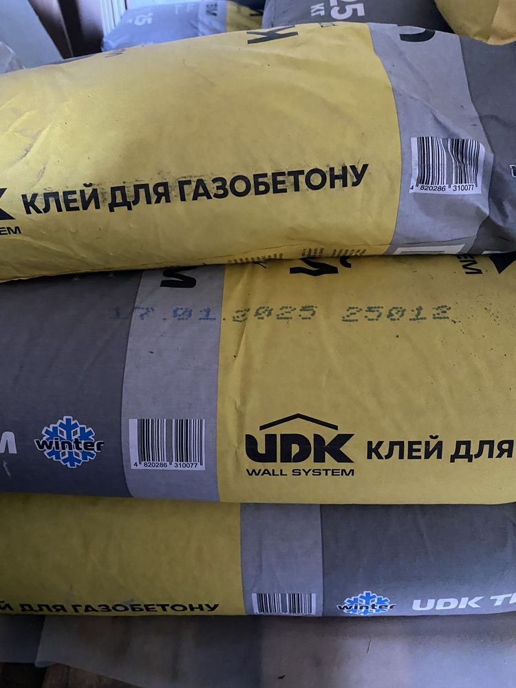 Клей для газоблока UDK