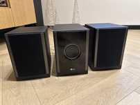 Subwoofer LG XDS123W +2x LG XDS123V