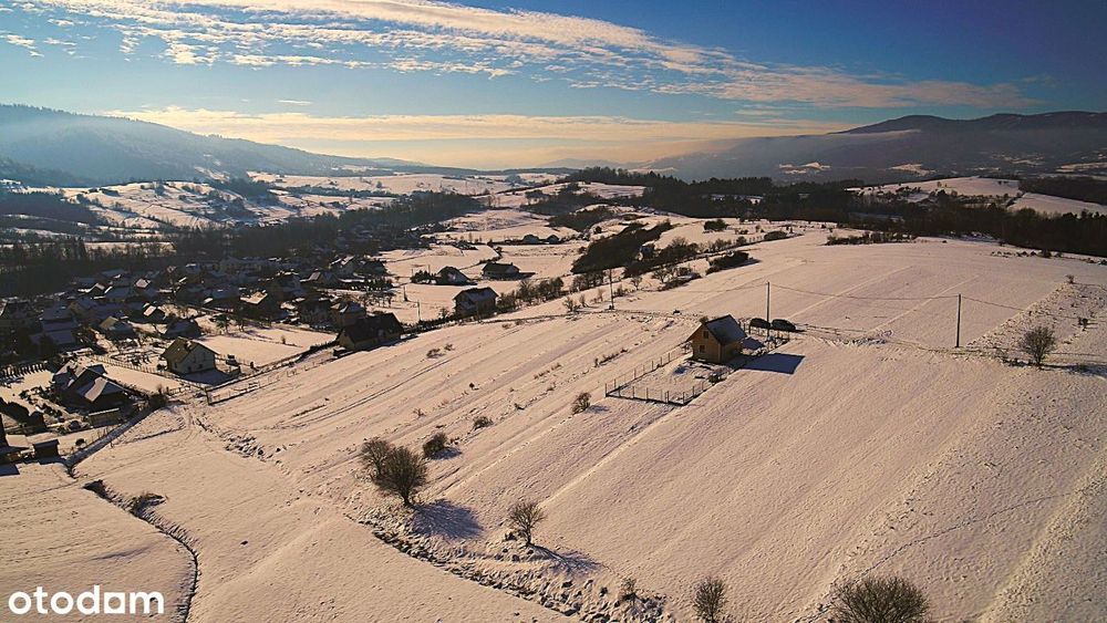 Działka do zabudowy, widok na Skrzyczne, Baranią G