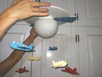 Candeeiro tecto para quarto de criança