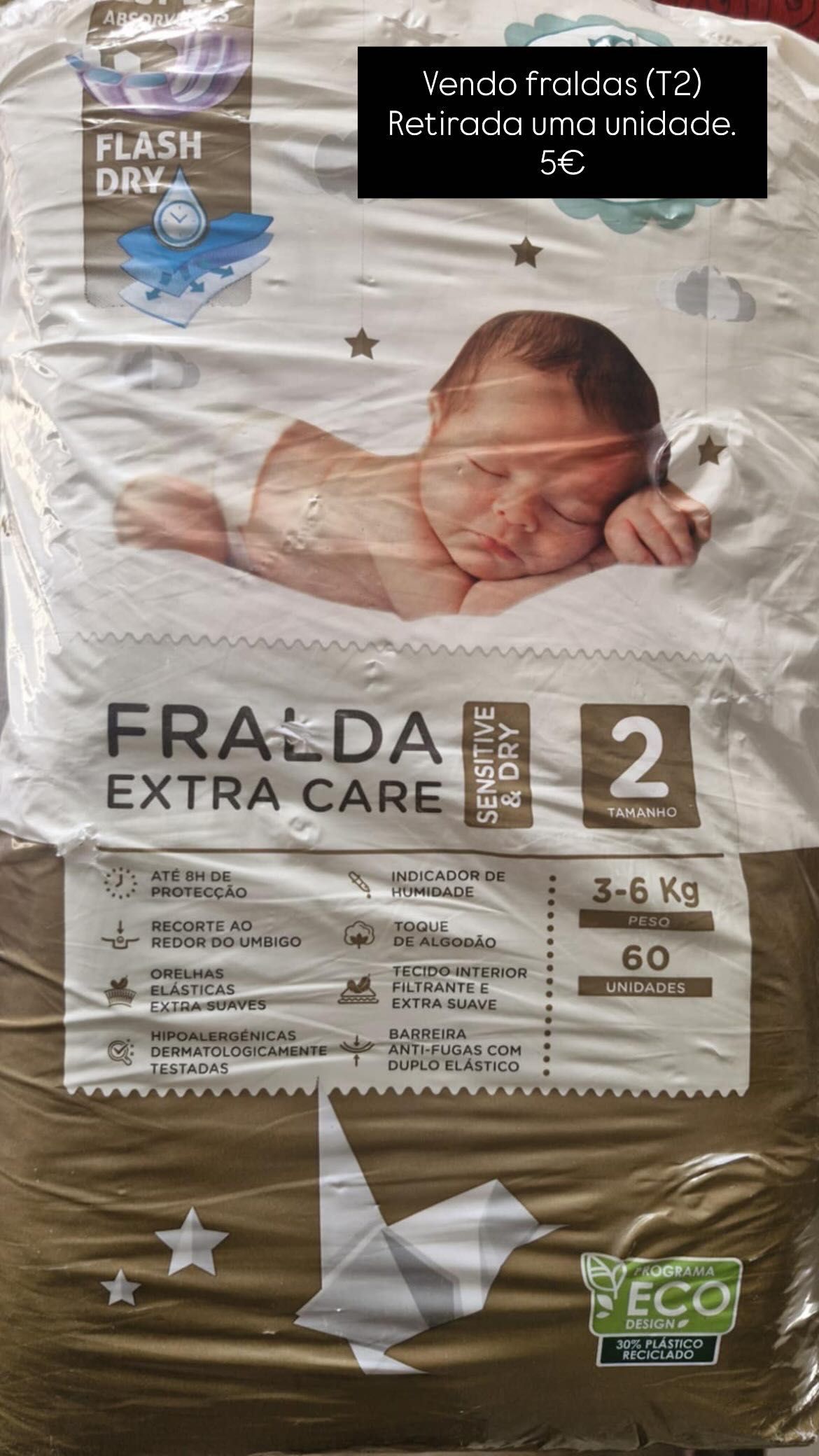 Vendo fraldas (T2)