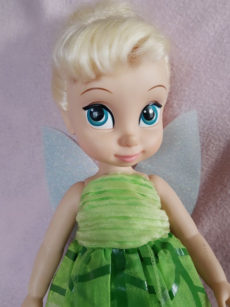 Lalka Disney Store Animators wróżka Dzwoneczek 40cm duża Tinker Bell