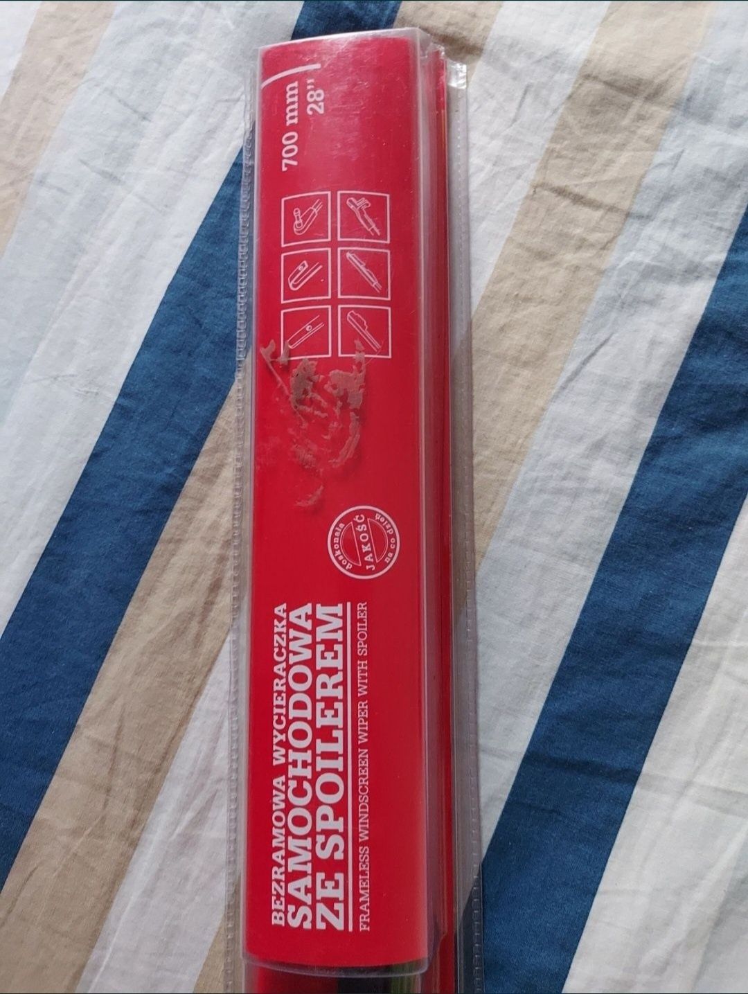 Nowa bezramowa wycieraczka samochodowa ze spoilerem bezprzegubowa auto