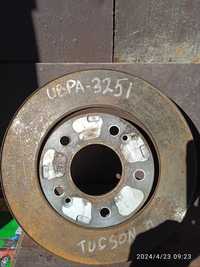 Передний тормозной диск,Хундаи Туксон.С 2004 по 2010 год