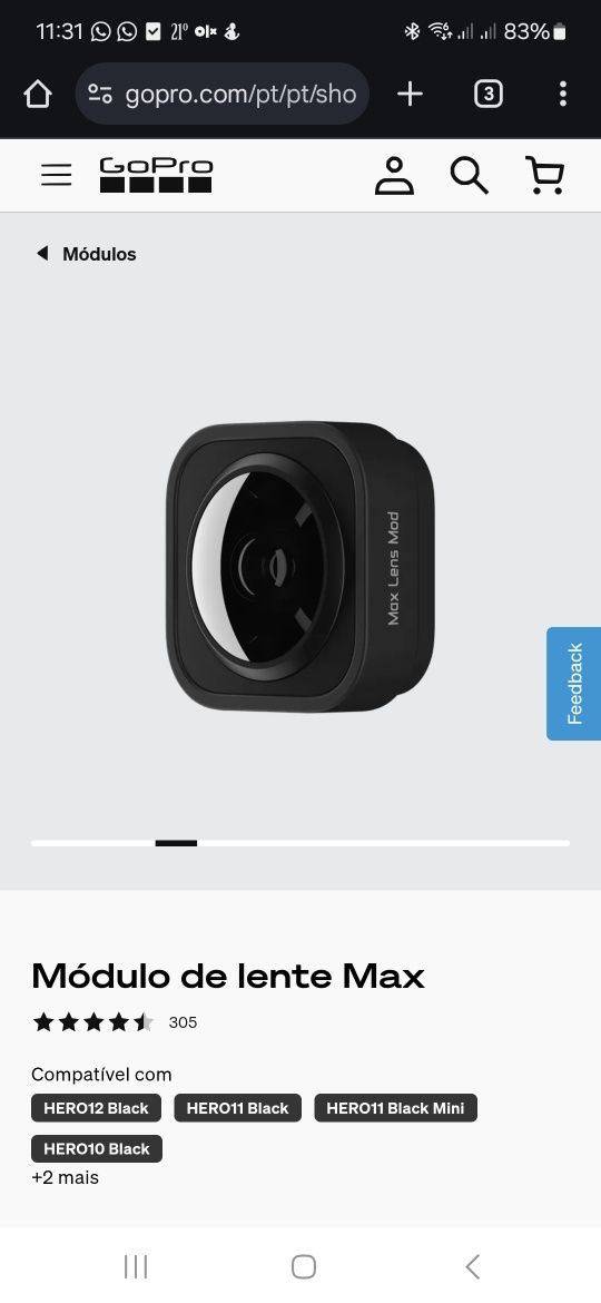 GoPro Max Lens NOVA