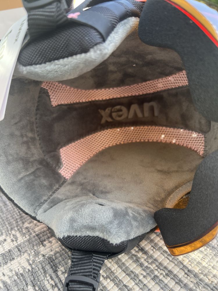 Kask snowboard narty uvex rocket jr visior S 51-55
