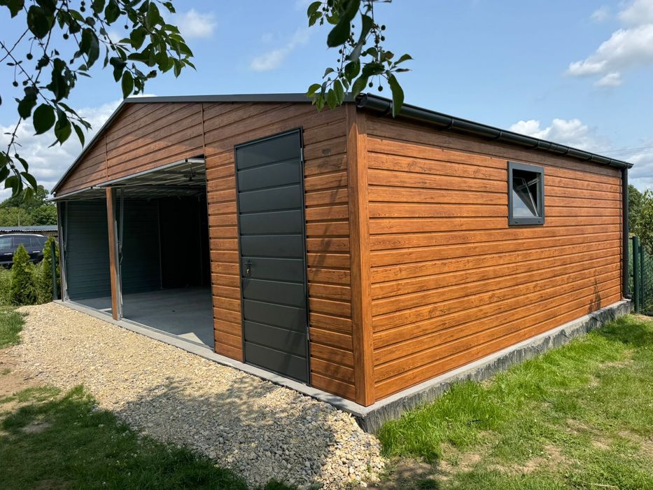 Garaż blaszany profil zamkniety 3x5,3x6,4x5,4x6,5x5,5x6,6x6,6x7,7x6,