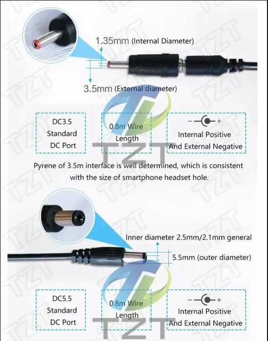 Кабель аварийного питания роутера повышающий с USB 5В до 9В/12В