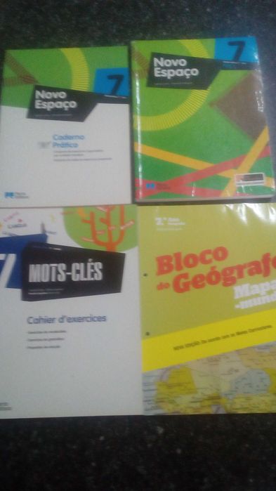 Livros escolares do 7 ano