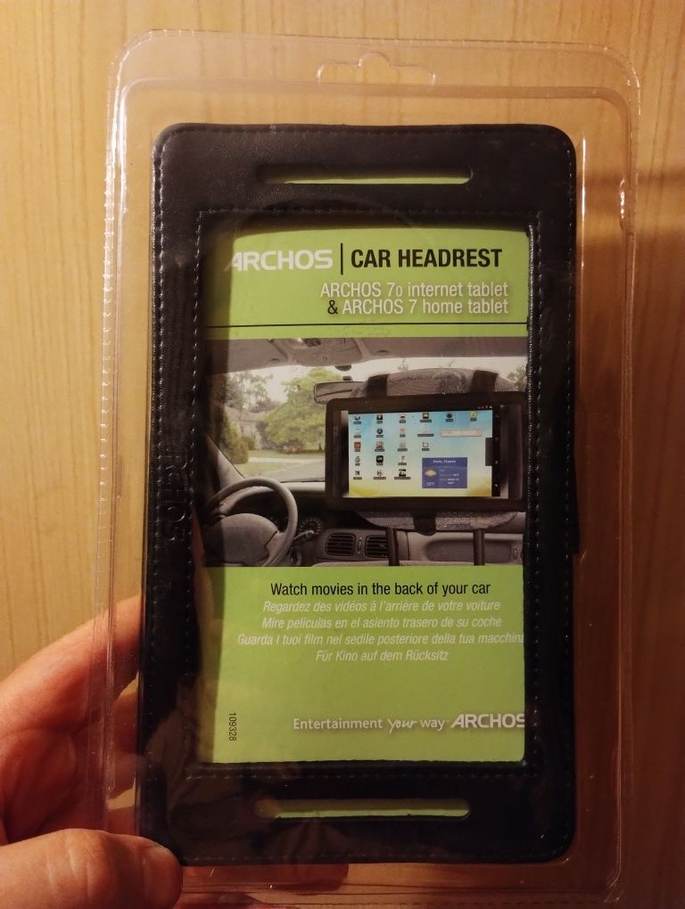 Uchwyt do samochodu na tablet smartfon etui case na zagłowek fotela
